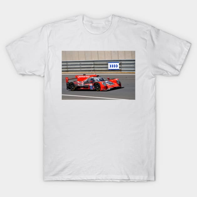 Oreca 07 Gibson no45 24 Hours of Le Mans 2023 T-Shirt by AndyEvansPhotos
